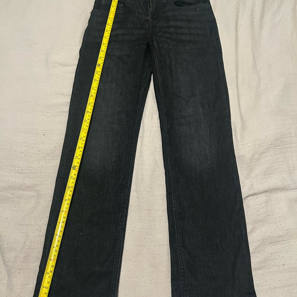 Levi's Kids Black Straight-Leg Jeans